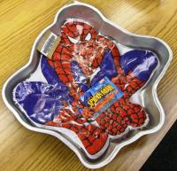 spiderman cake pan