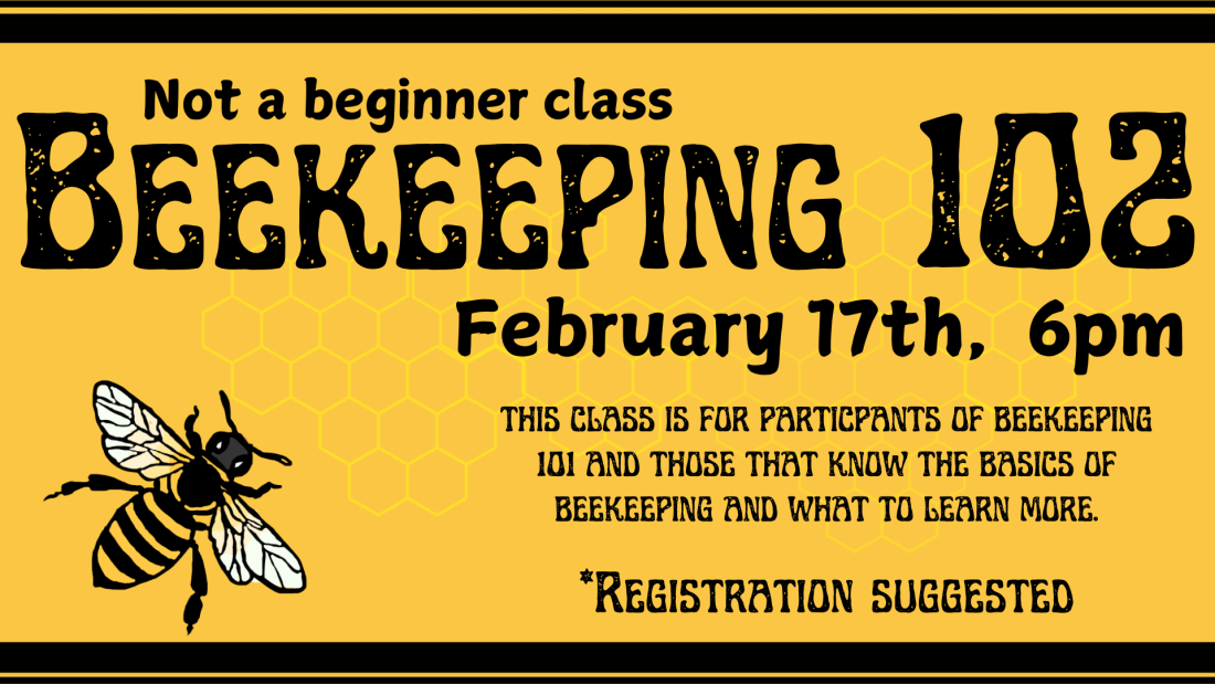 beekeeping 102 class