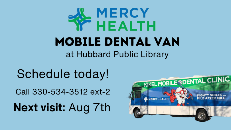 Dental van August 7th