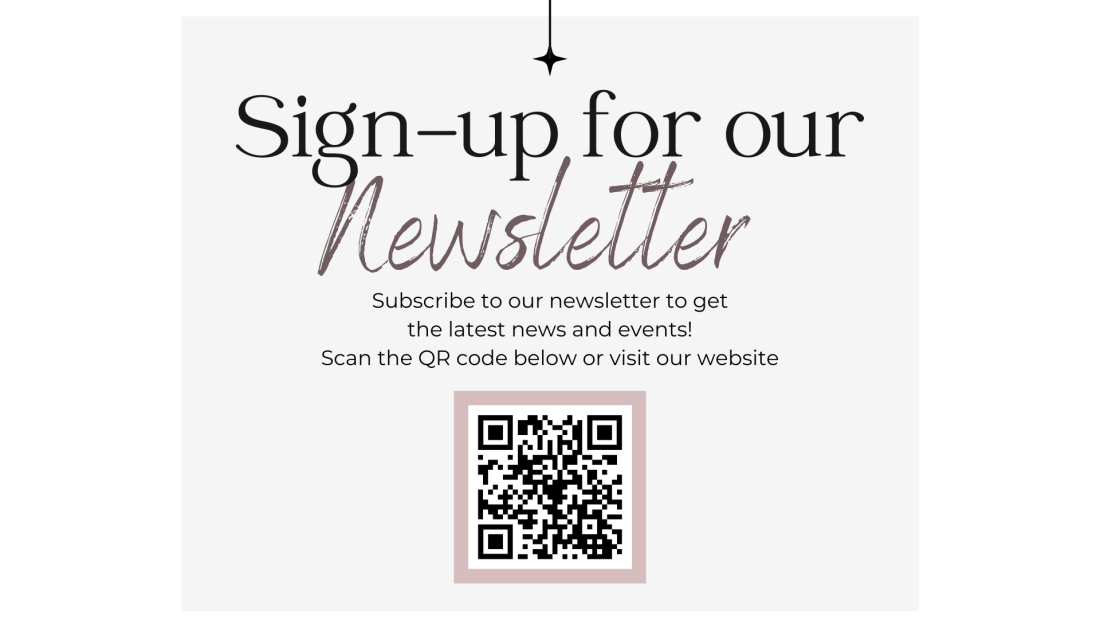 Newsletter sign up