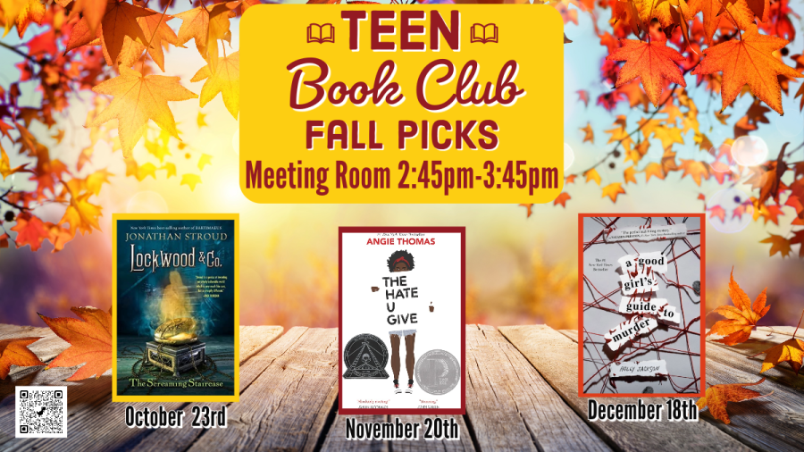 Fall Teen Book Club Picks