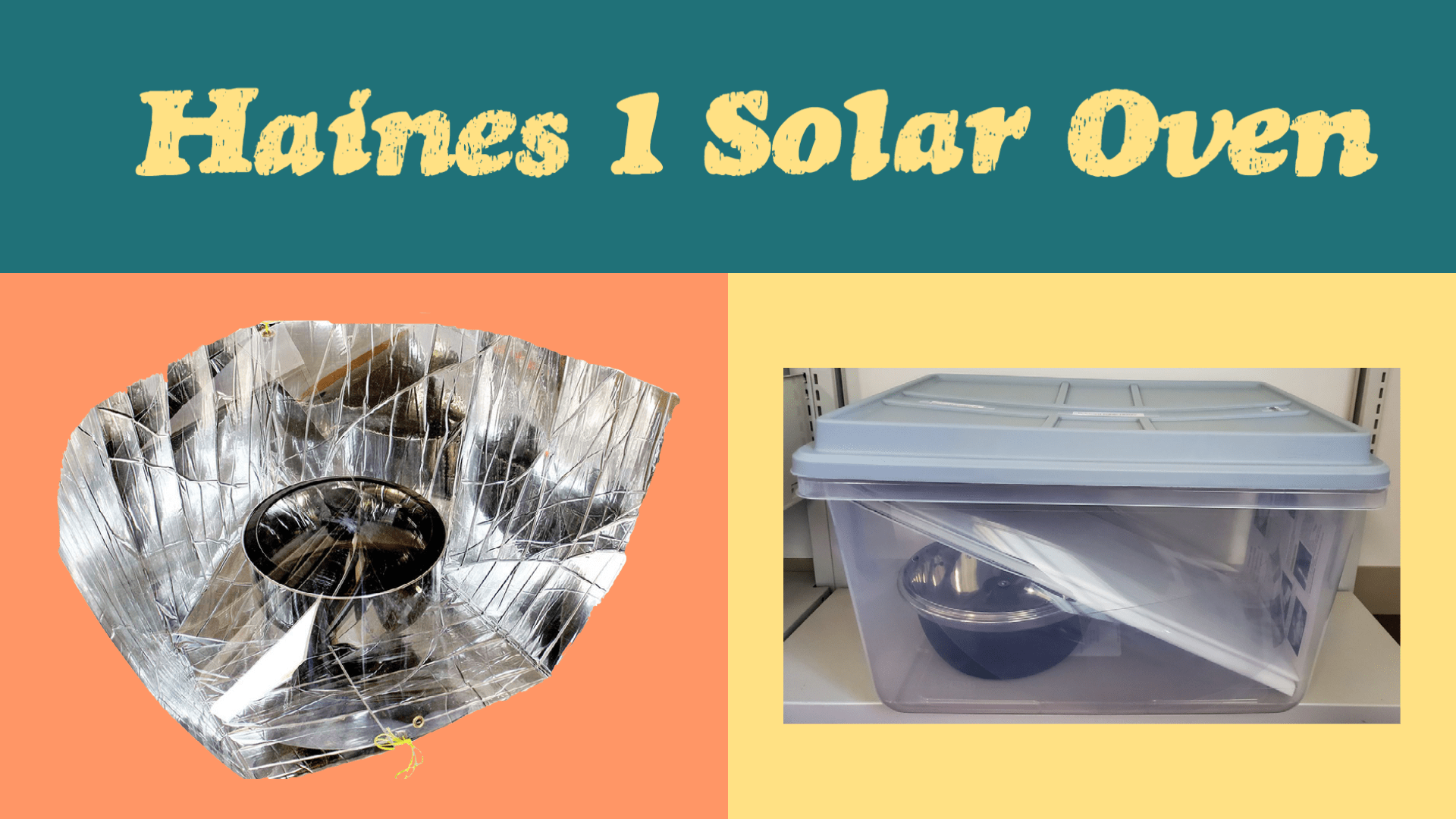 Haines solar oven